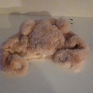 Fluffy Pink Kids Hat